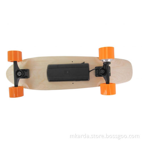 Orange Wheel Mini Fish Electric Skateboard